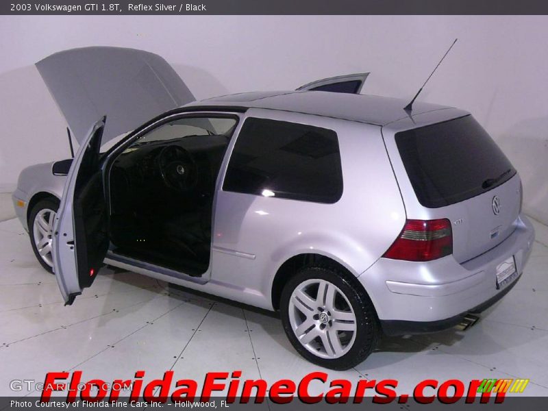 Reflex Silver / Black 2003 Volkswagen GTI 1.8T