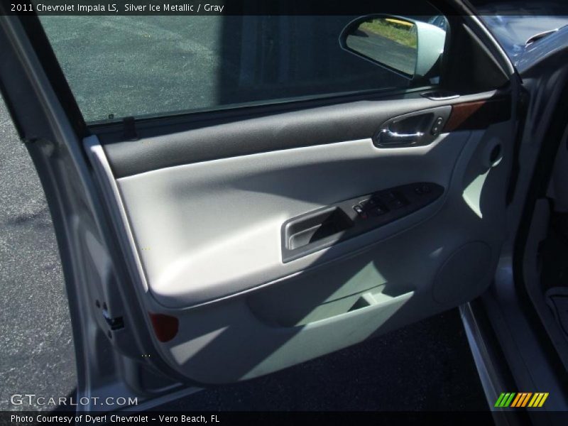 Silver Ice Metallic / Gray 2011 Chevrolet Impala LS