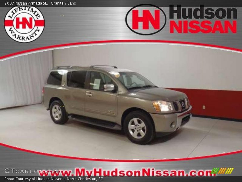 Granite / Sand 2007 Nissan Armada SE