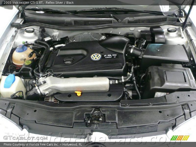 Reflex Silver / Black 2003 Volkswagen GTI 1.8T