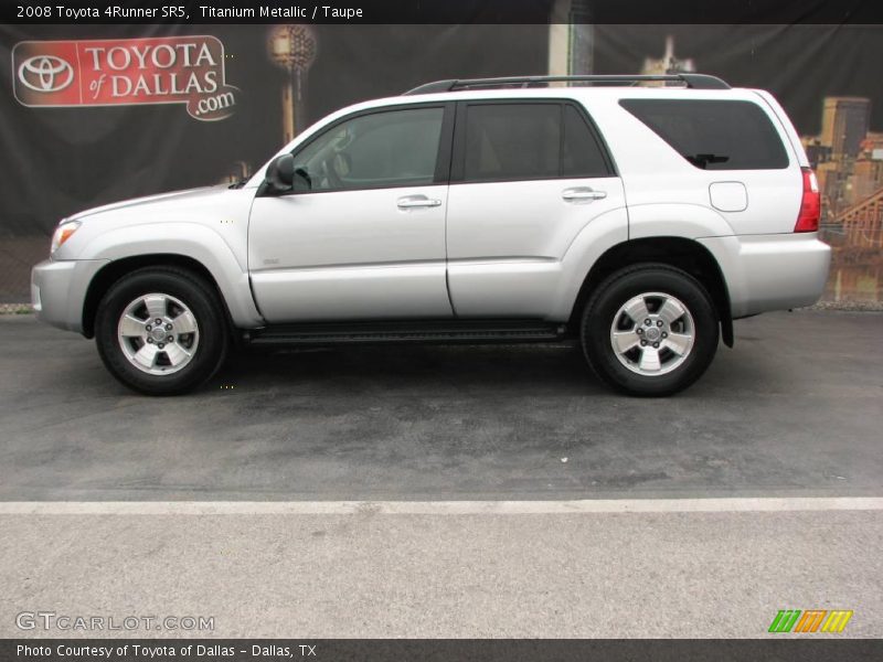 Titanium Metallic / Taupe 2008 Toyota 4Runner SR5