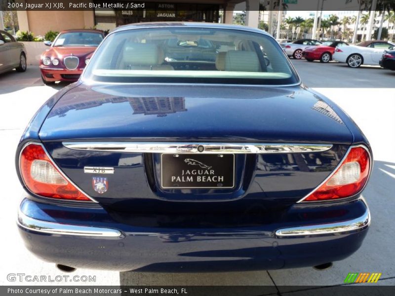 Pacific Blue Metallic / Sand 2004 Jaguar XJ XJ8