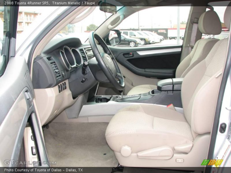 Titanium Metallic / Taupe 2008 Toyota 4Runner SR5