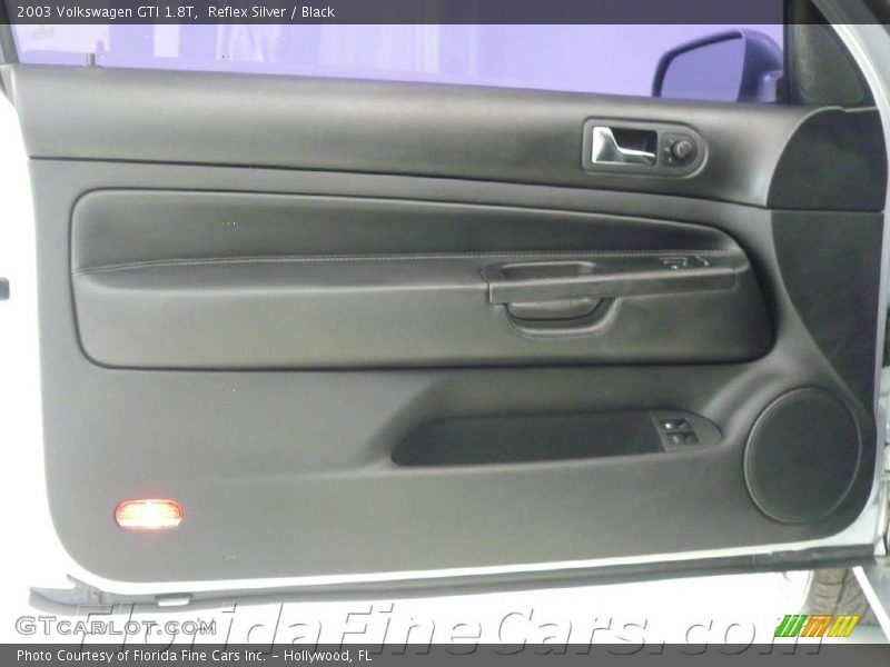 Reflex Silver / Black 2003 Volkswagen GTI 1.8T