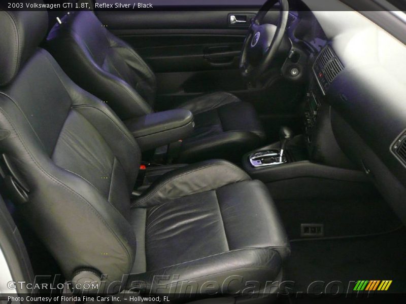 Reflex Silver / Black 2003 Volkswagen GTI 1.8T