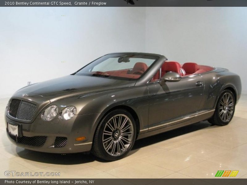 Front 3/4 View of 2010 Continental GTC Speed