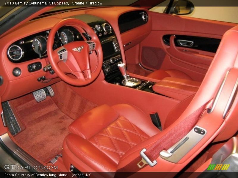 Fireglow Interior - 2010 Continental GTC Speed 