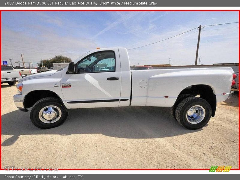  2007 Ram 3500 SLT Regular Cab 4x4 Dually Bright White