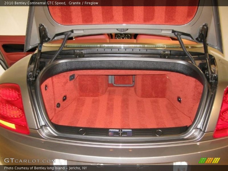  2010 Continental GTC Speed Trunk