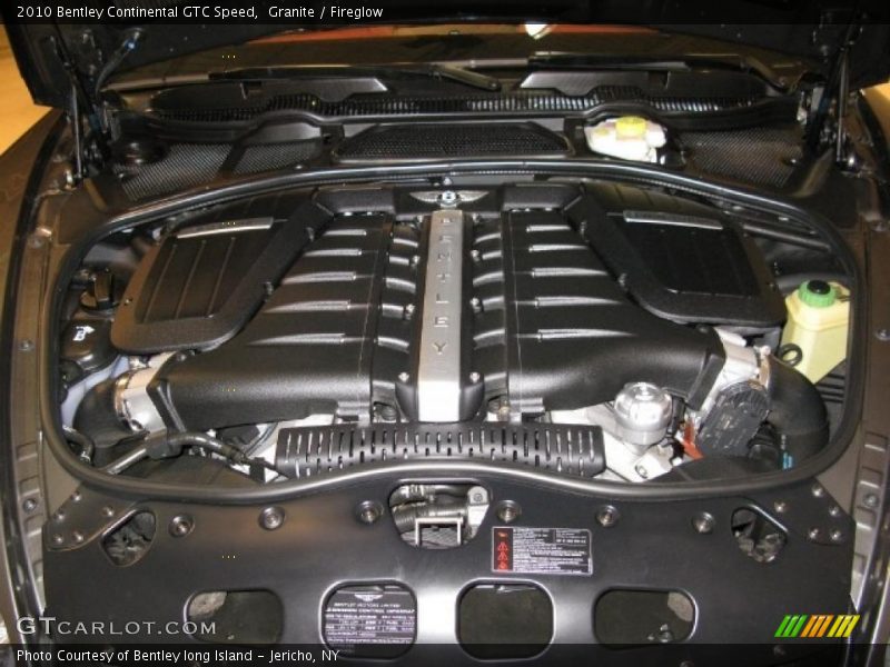  2010 Continental GTC Speed Engine - 6.0 Liter Twin-Turbocharged DOHC 48-Valve VVT W12