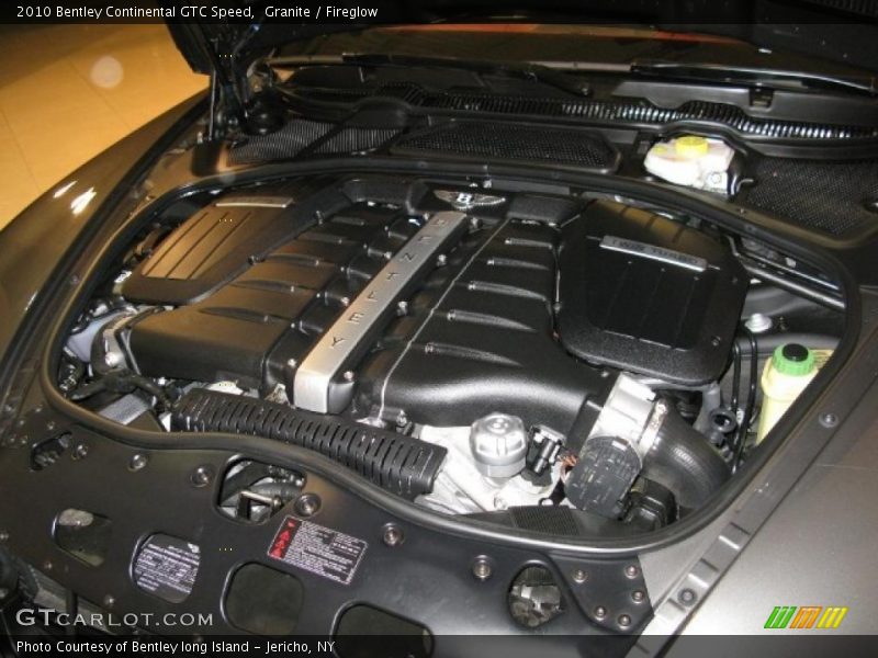  2010 Continental GTC Speed Engine - 6.0 Liter Twin-Turbocharged DOHC 48-Valve VVT W12