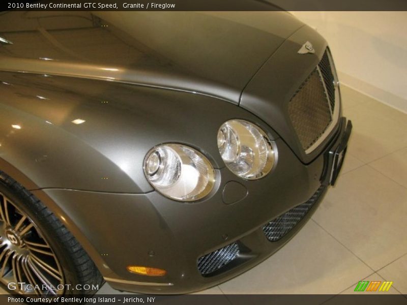 Granite / Fireglow 2010 Bentley Continental GTC Speed