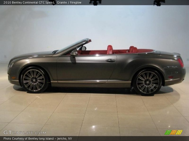  2010 Continental GTC Speed Granite