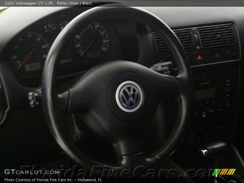 Reflex Silver / Black 2003 Volkswagen GTI 1.8T