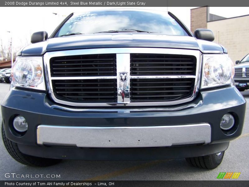 Steel Blue Metallic / Dark/Light Slate Gray 2008 Dodge Durango Limited 4x4