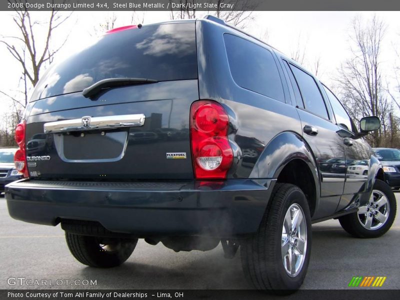 Steel Blue Metallic / Dark/Light Slate Gray 2008 Dodge Durango Limited 4x4