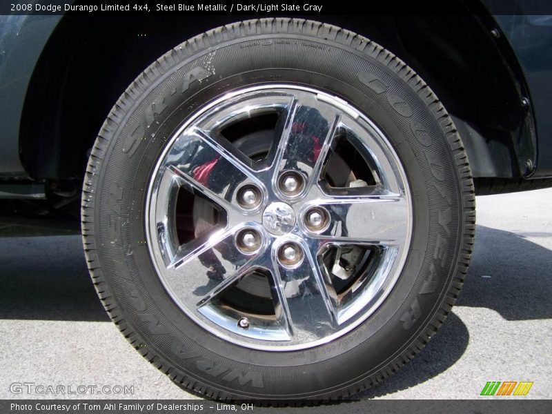 Steel Blue Metallic / Dark/Light Slate Gray 2008 Dodge Durango Limited 4x4