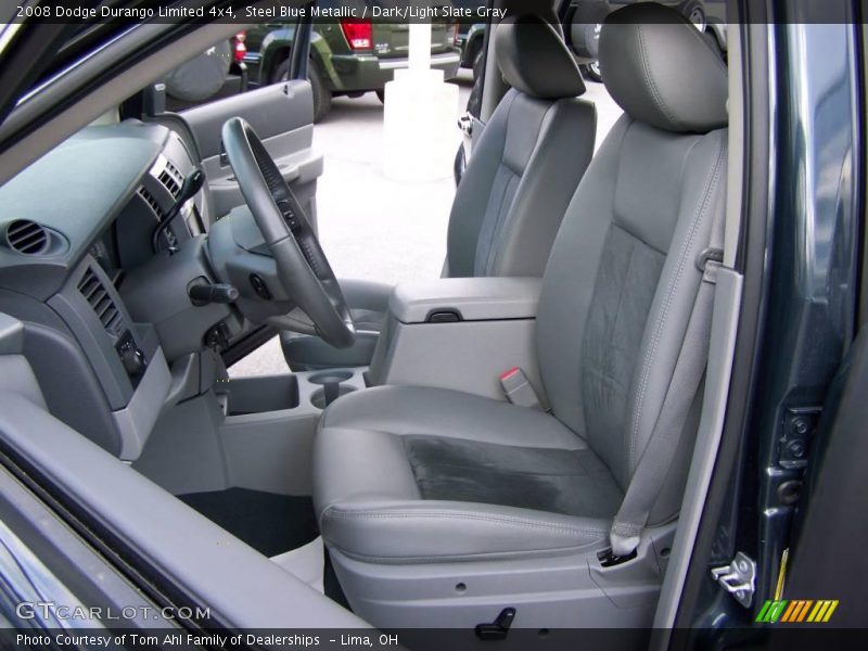 Steel Blue Metallic / Dark/Light Slate Gray 2008 Dodge Durango Limited 4x4