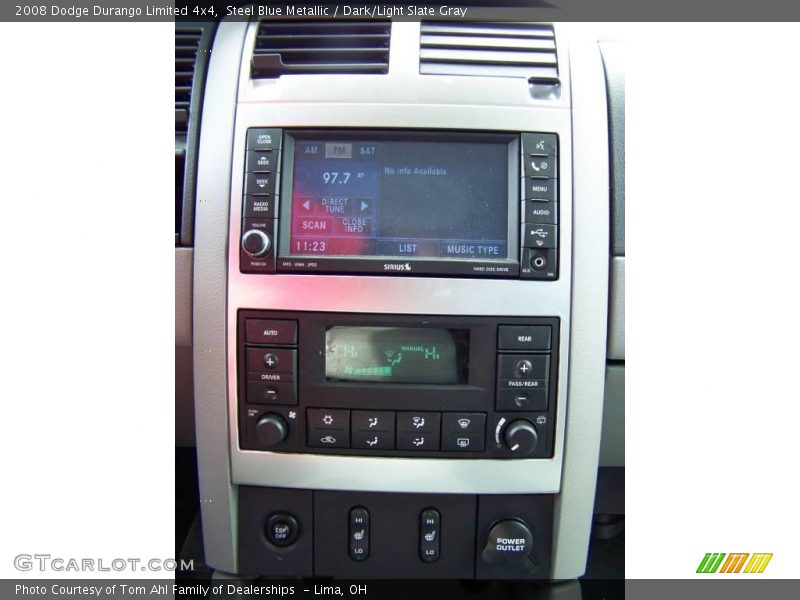 Steel Blue Metallic / Dark/Light Slate Gray 2008 Dodge Durango Limited 4x4