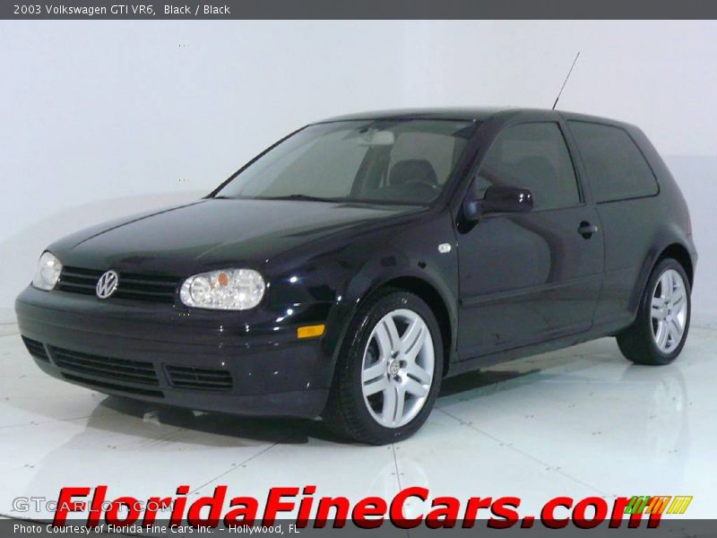 Black / Black 2003 Volkswagen GTI VR6