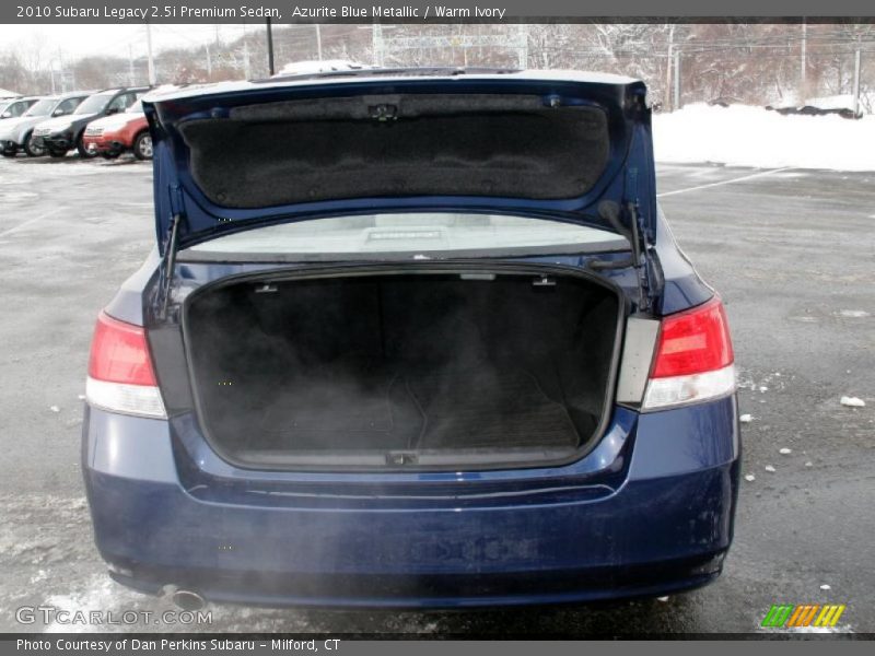 Azurite Blue Metallic / Warm Ivory 2010 Subaru Legacy 2.5i Premium Sedan