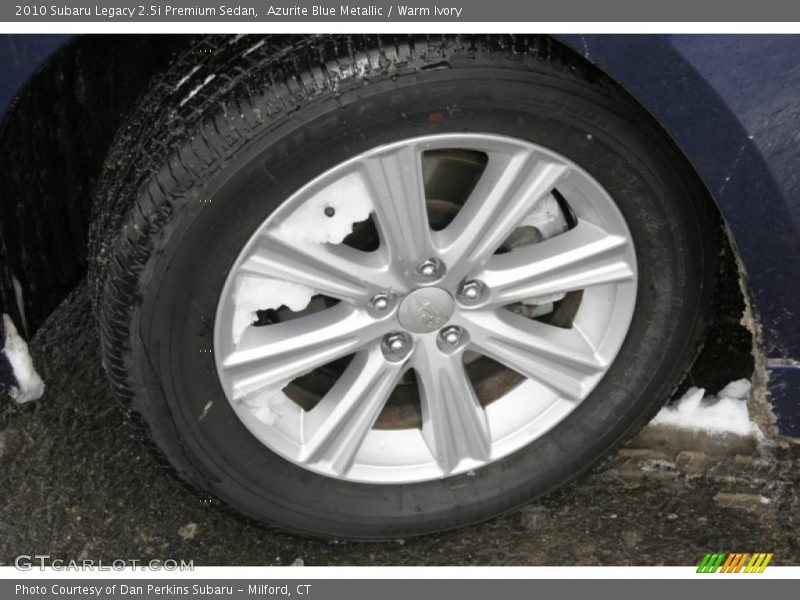 Azurite Blue Metallic / Warm Ivory 2010 Subaru Legacy 2.5i Premium Sedan