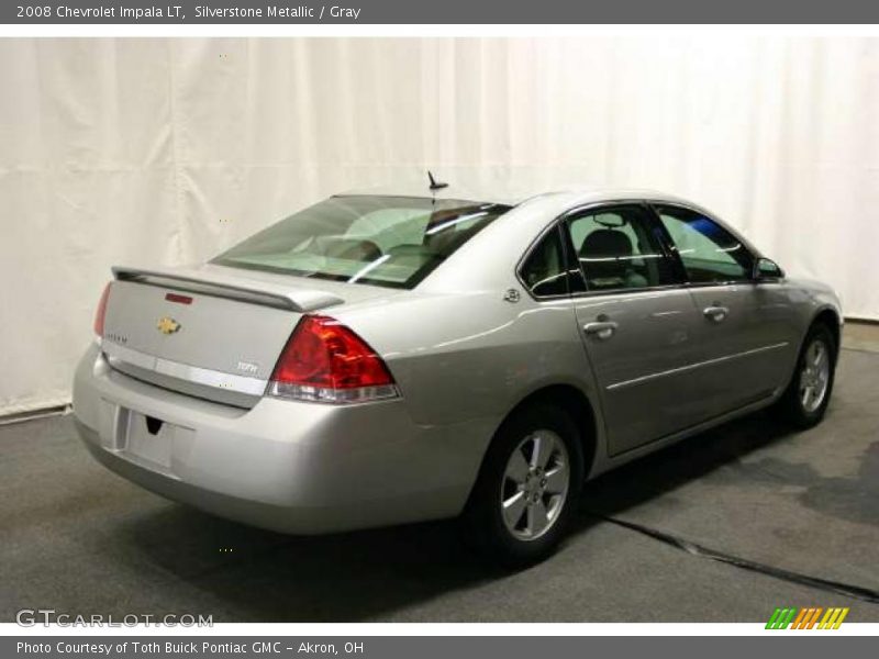 Silverstone Metallic / Gray 2008 Chevrolet Impala LT