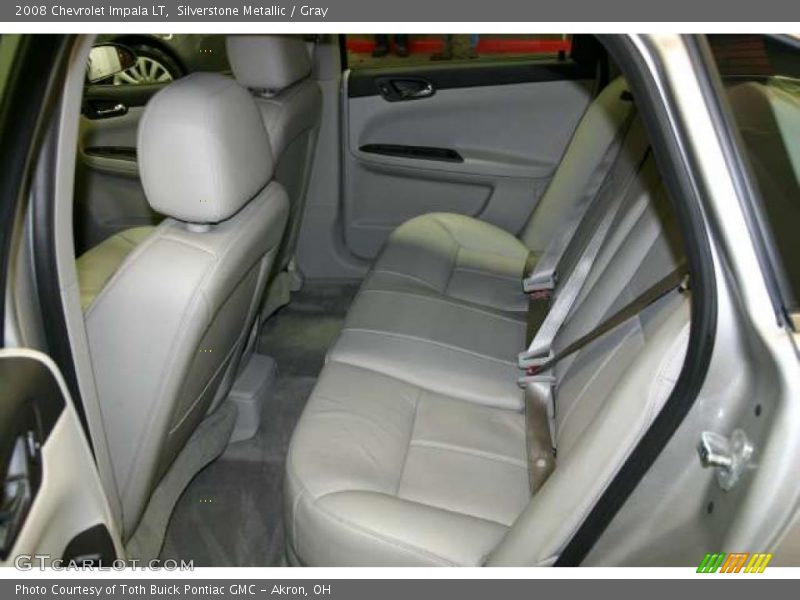 Silverstone Metallic / Gray 2008 Chevrolet Impala LT