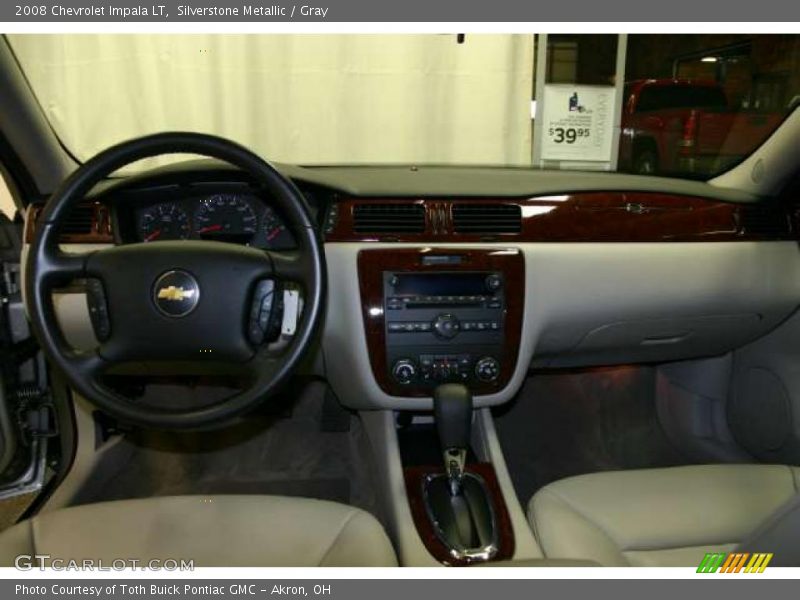 Silverstone Metallic / Gray 2008 Chevrolet Impala LT