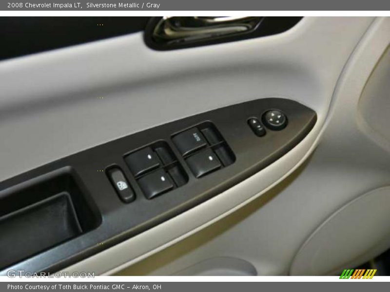 Silverstone Metallic / Gray 2008 Chevrolet Impala LT