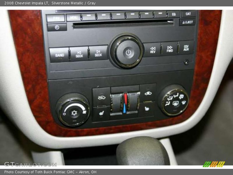 Silverstone Metallic / Gray 2008 Chevrolet Impala LT