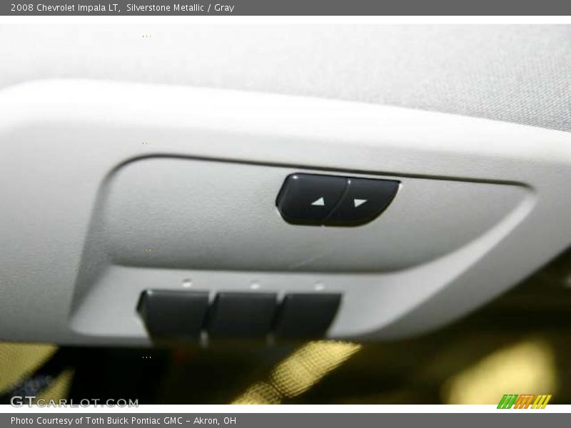 Silverstone Metallic / Gray 2008 Chevrolet Impala LT
