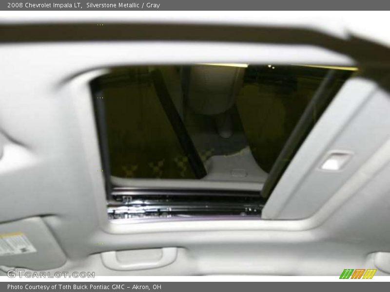 Silverstone Metallic / Gray 2008 Chevrolet Impala LT