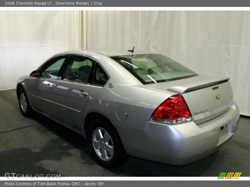 Silverstone Metallic / Gray 2008 Chevrolet Impala LT