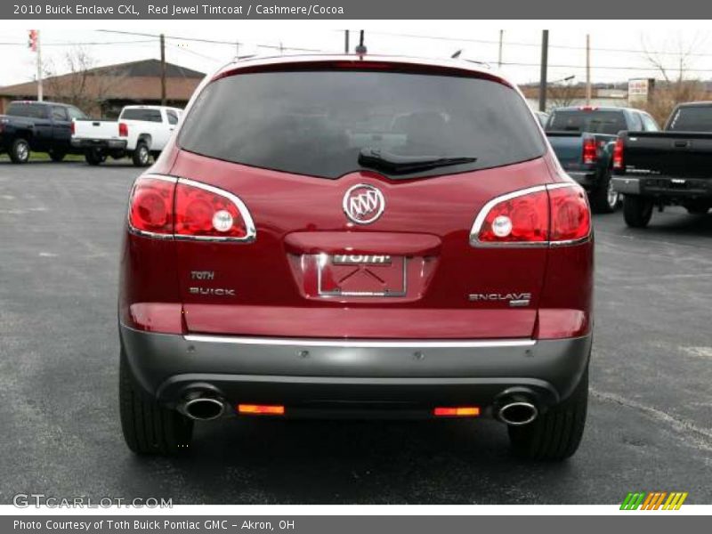 Red Jewel Tintcoat / Cashmere/Cocoa 2010 Buick Enclave CXL
