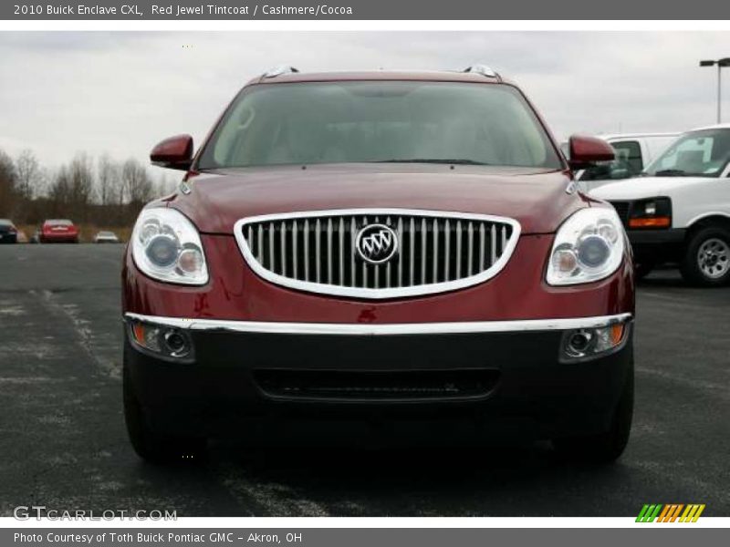 Red Jewel Tintcoat / Cashmere/Cocoa 2010 Buick Enclave CXL