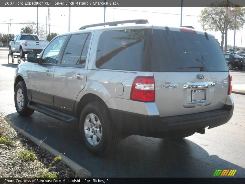Silver Birch Metallic / Charcoal Black 2007 Ford Expedition XLT