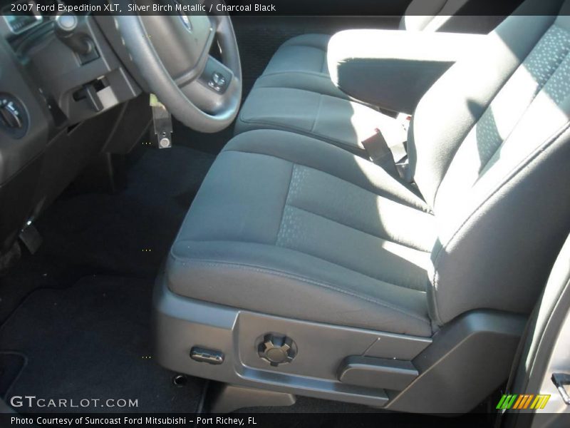 Silver Birch Metallic / Charcoal Black 2007 Ford Expedition XLT