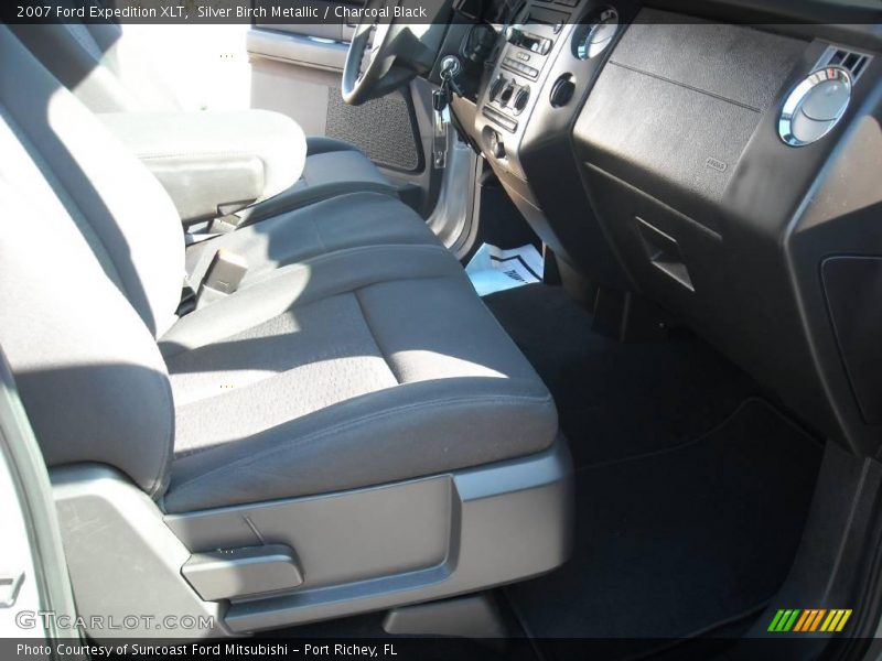 Silver Birch Metallic / Charcoal Black 2007 Ford Expedition XLT