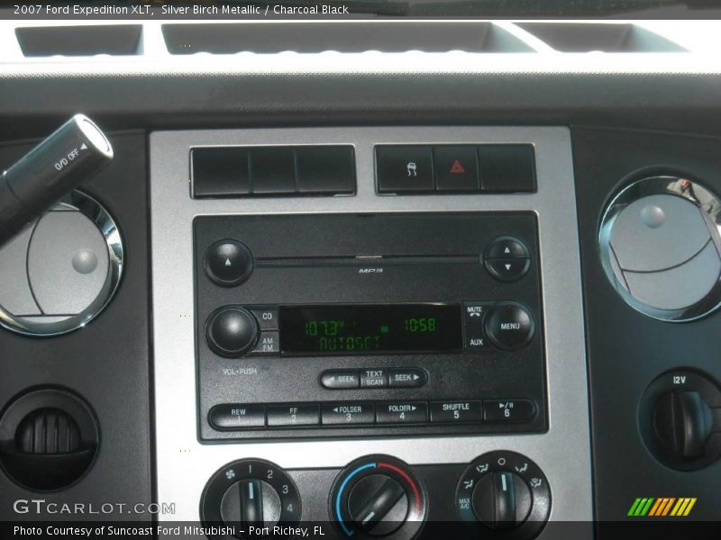 Silver Birch Metallic / Charcoal Black 2007 Ford Expedition XLT