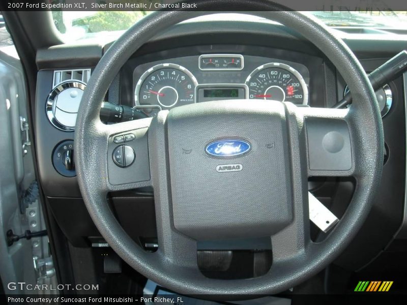 Silver Birch Metallic / Charcoal Black 2007 Ford Expedition XLT