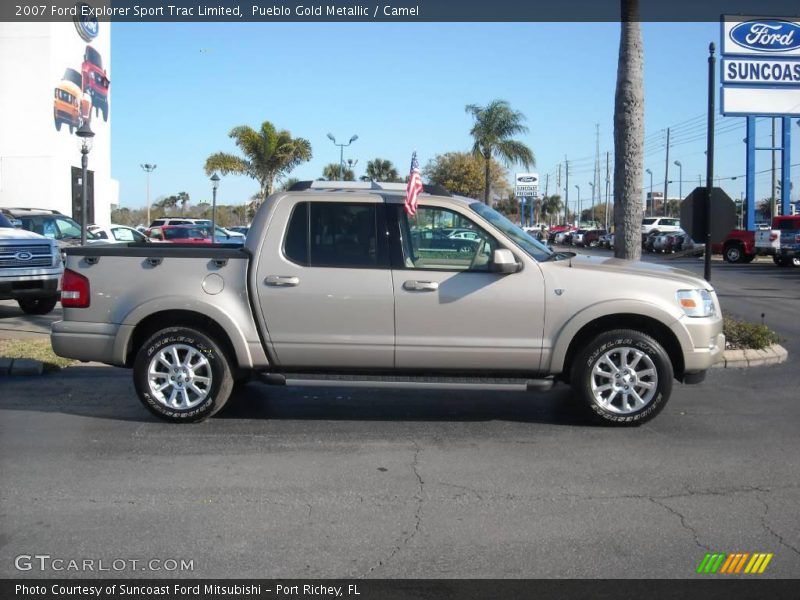 Pueblo Gold Metallic / Camel 2007 Ford Explorer Sport Trac Limited