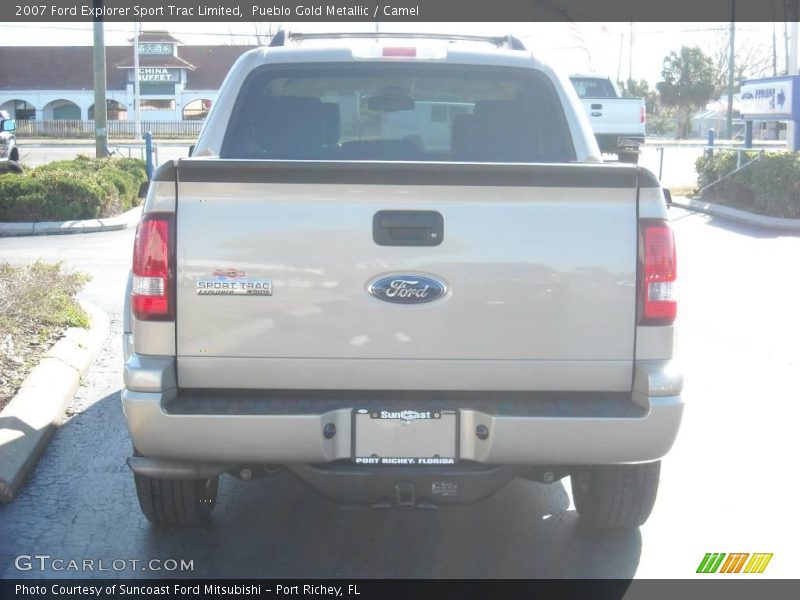 Pueblo Gold Metallic / Camel 2007 Ford Explorer Sport Trac Limited