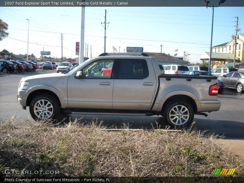 Pueblo Gold Metallic / Camel 2007 Ford Explorer Sport Trac Limited