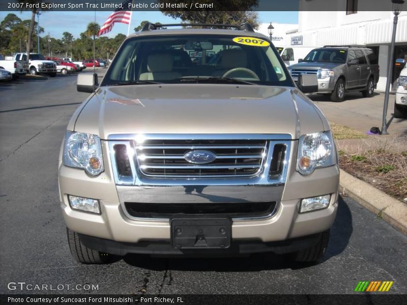Pueblo Gold Metallic / Camel 2007 Ford Explorer Sport Trac Limited