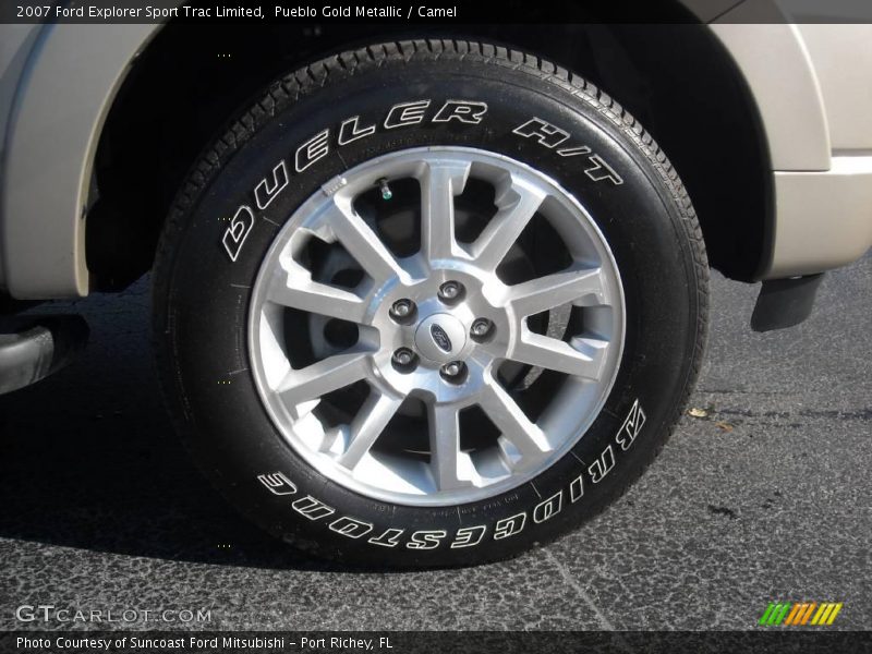 Pueblo Gold Metallic / Camel 2007 Ford Explorer Sport Trac Limited