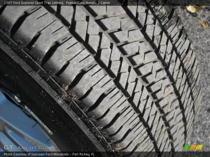 Pueblo Gold Metallic / Camel 2007 Ford Explorer Sport Trac Limited