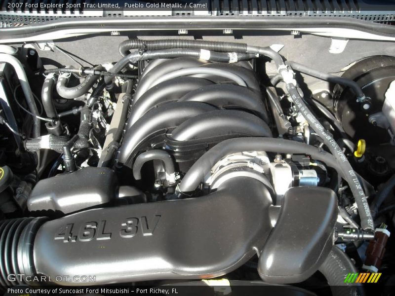 Pueblo Gold Metallic / Camel 2007 Ford Explorer Sport Trac Limited