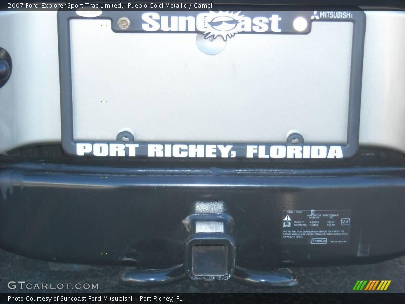 Pueblo Gold Metallic / Camel 2007 Ford Explorer Sport Trac Limited