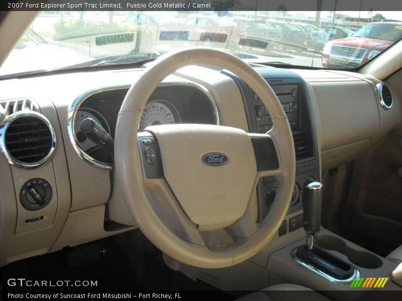 Pueblo Gold Metallic / Camel 2007 Ford Explorer Sport Trac Limited